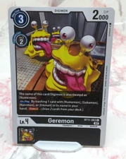 Digimon Card - Geremon BT11-063 C Dimensional Phase - NM/M