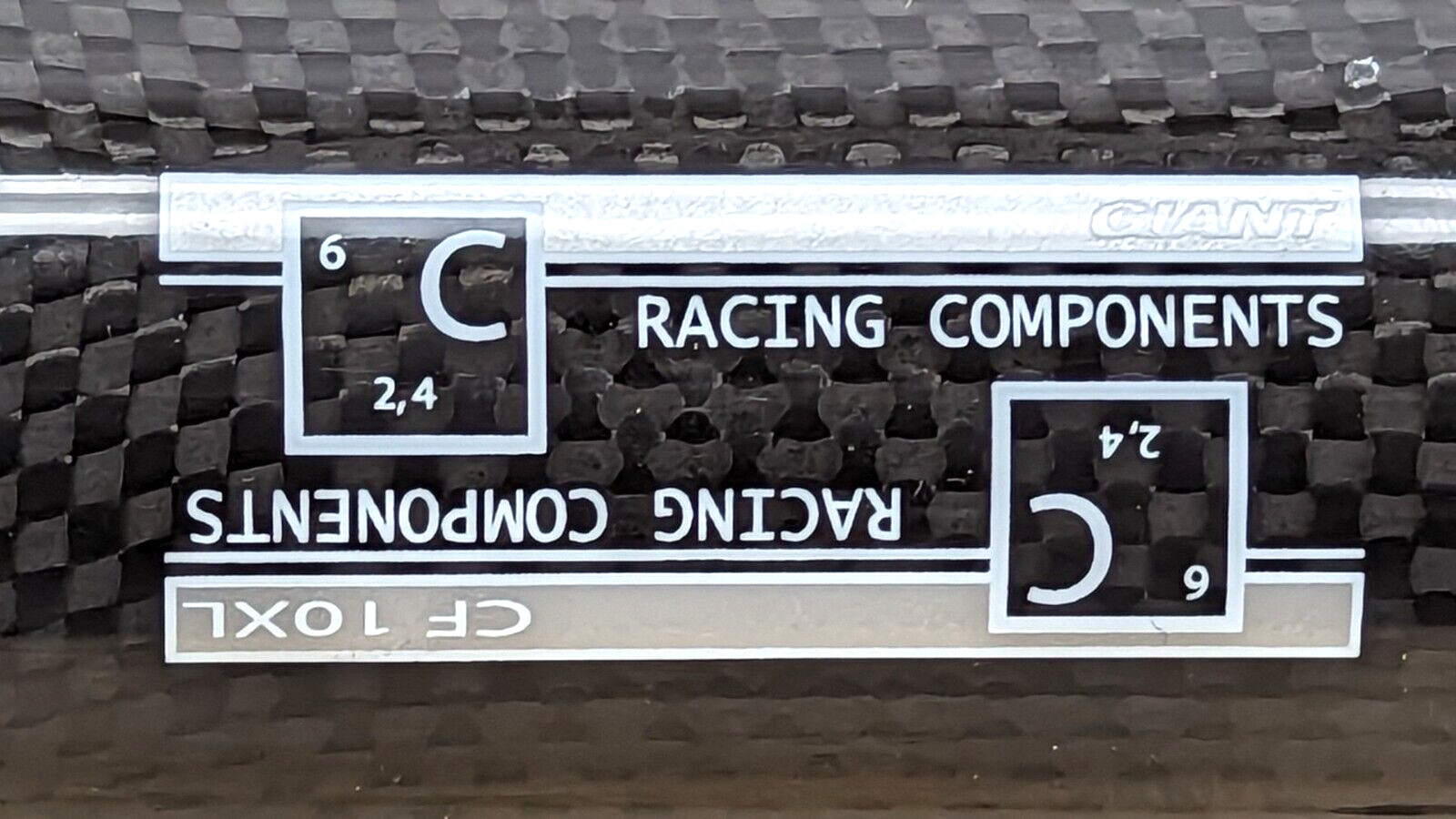 Giant Racing Components Cf10xl 130mm 31.8 Road Tri Bike Stem Full Carbon Alu Ti