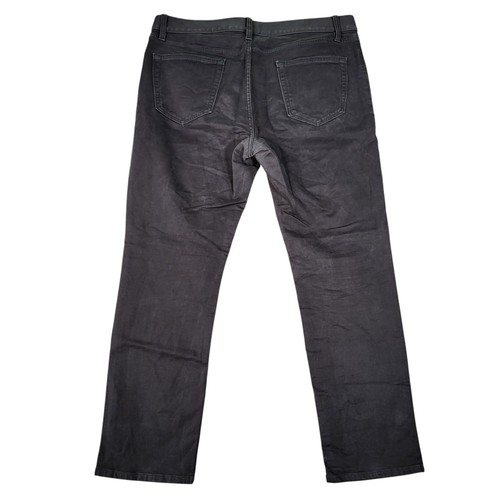 Banana Republic Pants Mens 35x30 (38x30) Traveler Slim Fit Black Stretch Preppy - Picture 4 of 14