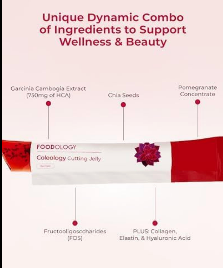 FOODOLOGY Coleology Cutting diet Jelly 10 Sticks | eBay