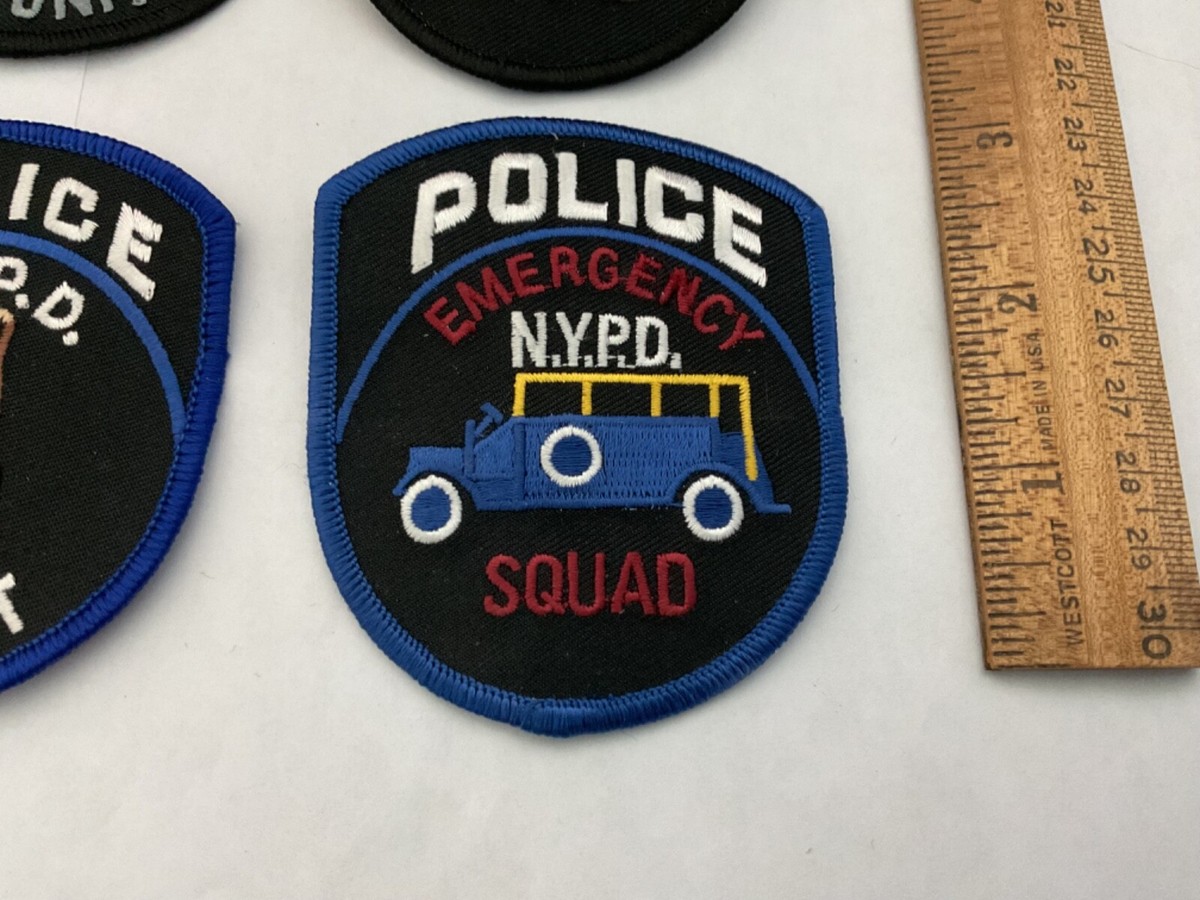 NYPD Police collectable patch set 6 new all different new NYPD Police collectable patch set 6 new all different new