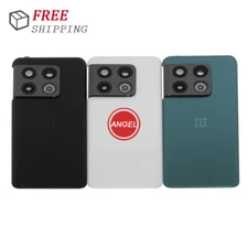 Back Battery Glass Cover Rear Door + Camera Lens Cover For One Plus+ 1+10 Pro