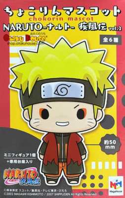 【BOX未開封】NARUTO ちょこりんマスコット vol.2 初版 Megahouse Naruto Shippuden Vol 2 Mini Chokorin Mascot BLIND BOX
