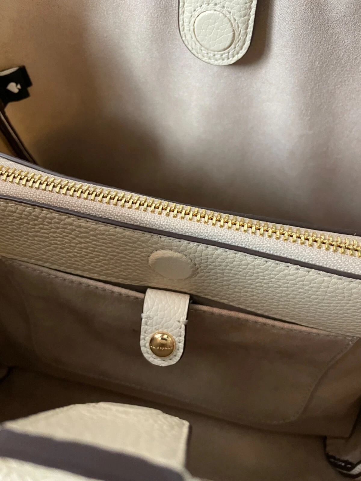 Borsa a mano Kate Spade New York Knott tracolla tote colorblock beige KE755