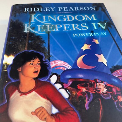 KINGDOM KEEPERS IV: POWER PLAY- SIGNED BY RIDLEY PEARSON FIRST EDITION 2011 HC