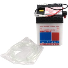 Parts Unlimited 6V Conventional Battery #6N4-...
