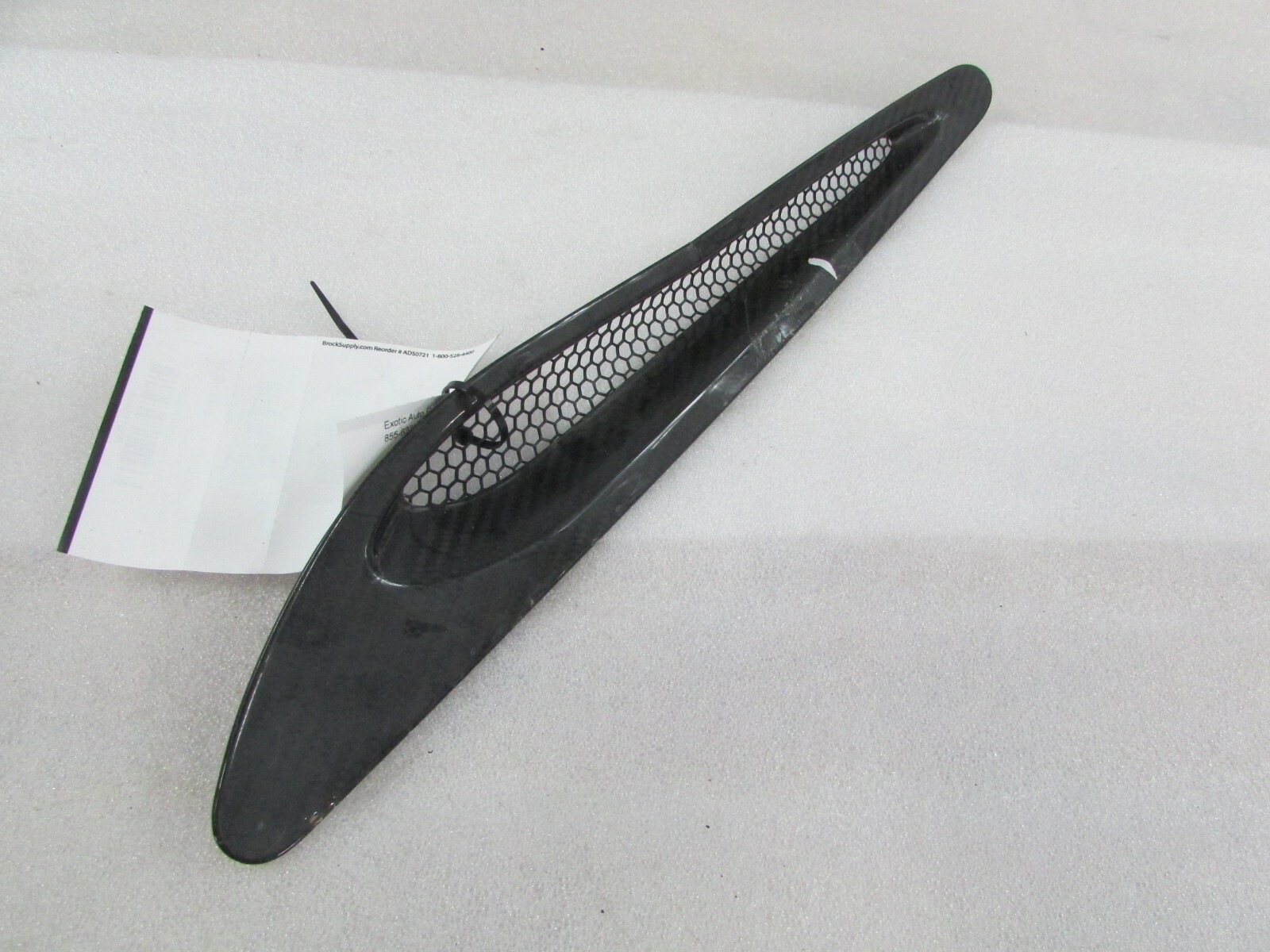 McLaren 720S, RH, Right Carbon Fiber Hood Grille, Used, P/N 14A2694CP