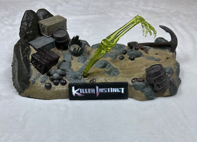 Killer Instinct Spinal Figure Shipwreck Diorama Base ONLY Series 1 Very Rare