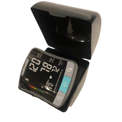 #ad HealthSmart Premium Series Talking Blood Pressure Wrist Cuff Monitor 2 Users $18.95