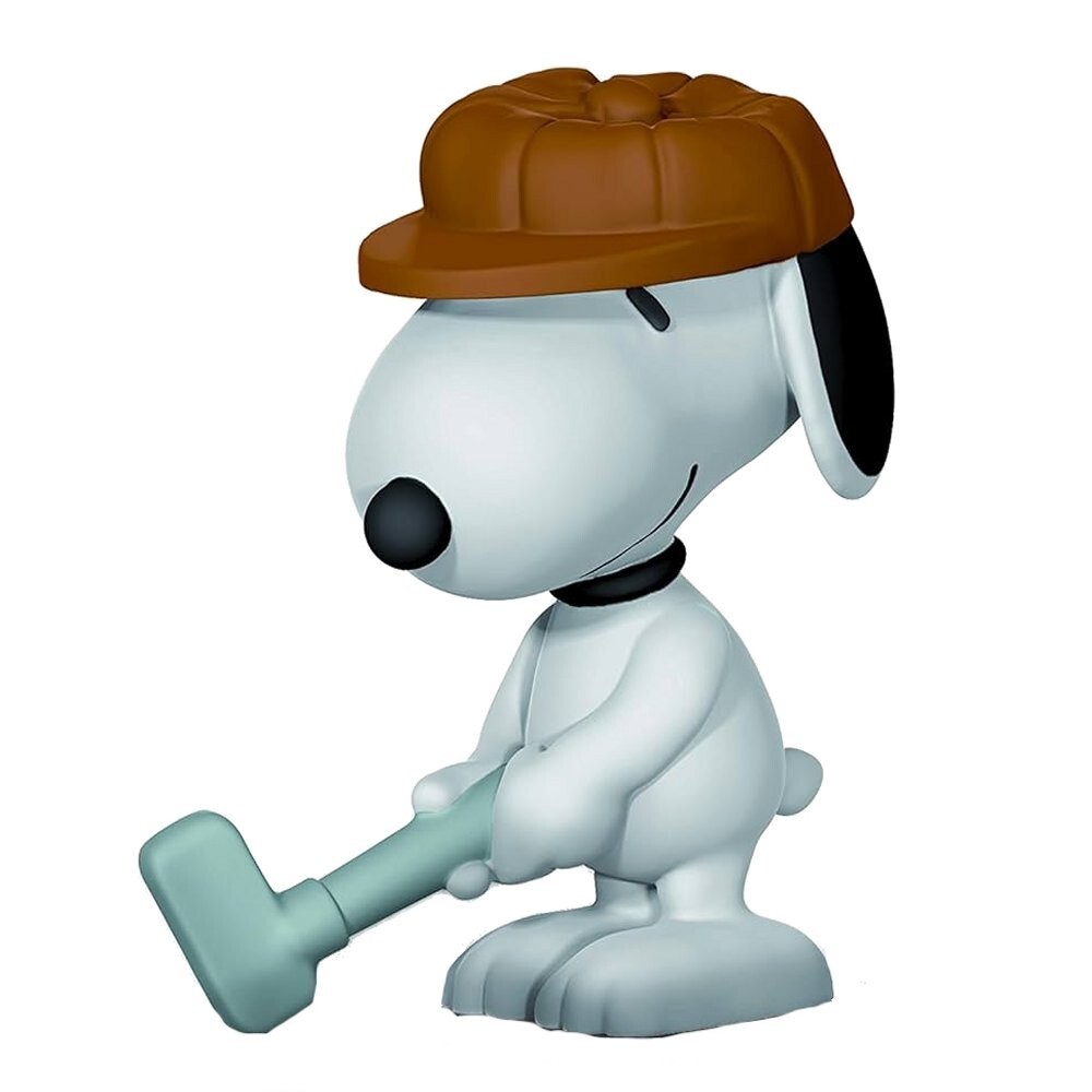 Figurine Snoopy Schleich - Le Gros Copain Avec Casquette - PVC, Série Peanuts