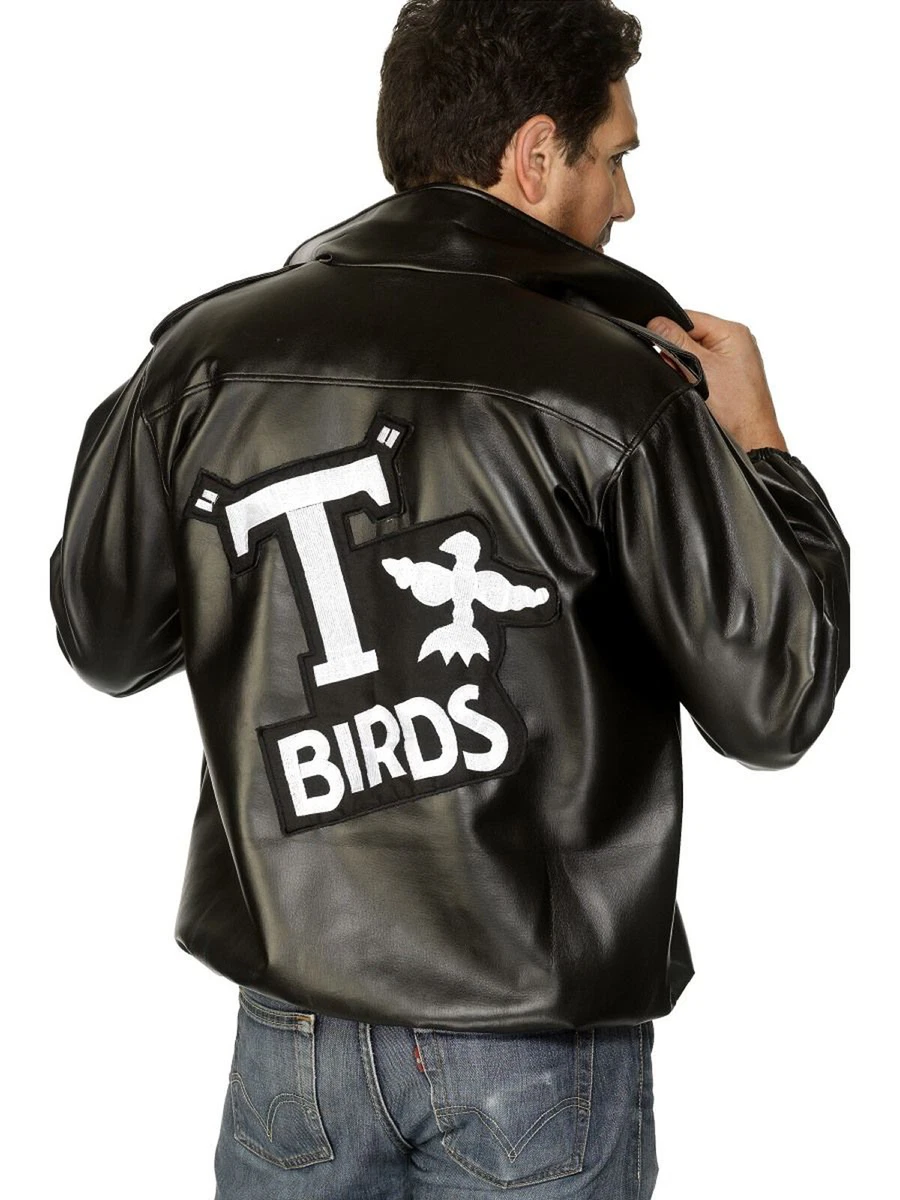 Grease Danny disfraz de Cosplay para hombre, chaqueta de t-birds