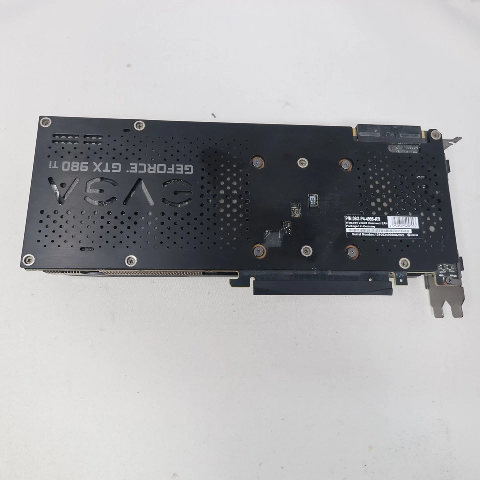 EVGA GeForce GTX 980 Ti 6GB Graphics Card Faulty Powers On No Display Untested - Image 4 of 4