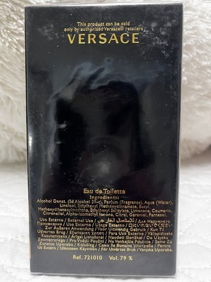 Versace Pour Homme Dylan Blue by Versace 3.4 oz EDT Cologne for Men New In Box