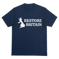 Restore Britain Tshirt | Rupert Lowe Politics Patriot Shirt | British Pride Top