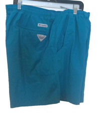 Columbia PFG Backcast III 6-inch Lined Water Shorts Teal Men's XXL
