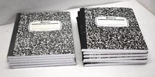 Lot of 11 Composition Notebooks Wide Ruled 100 Sheets 7.5" x 9.75"