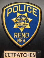 RENO, NEVADA POLICE SHOULDER PATCH NV