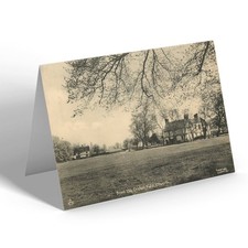 NOTELET - Vintage Cambridgeshire - From the Cricket Field, Elsworth