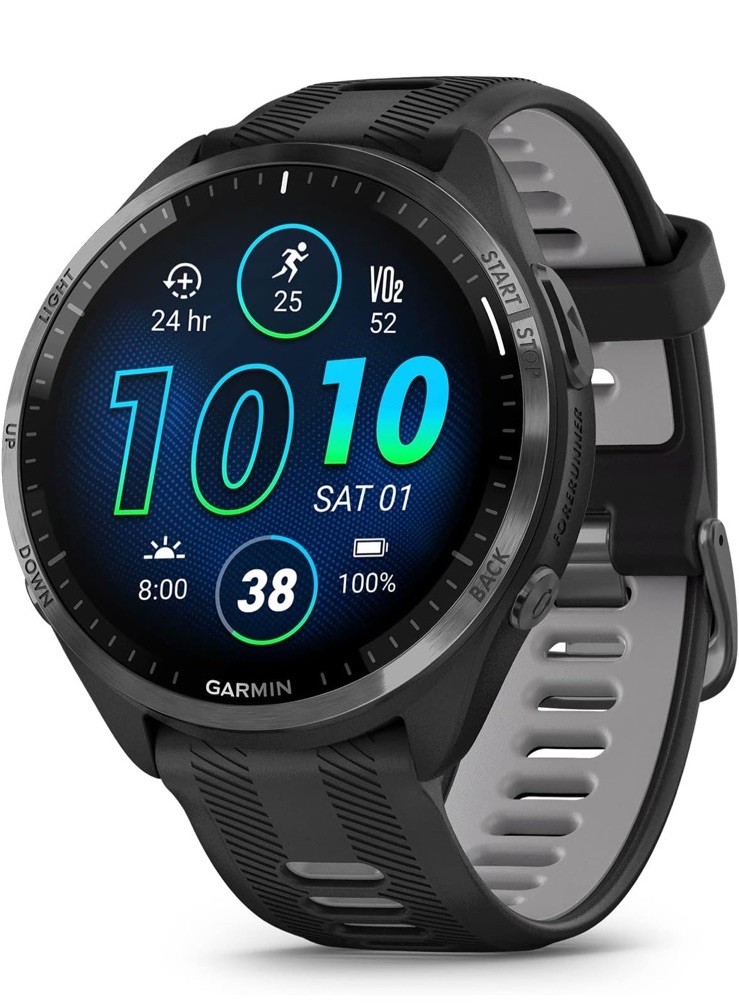 Garmin Forerunner 965 Premium GPS Running GPS Triathlon Smartwatch AMOLED Black