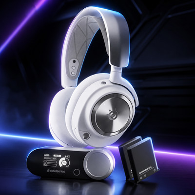 SteelSeries Arctis Nova Pro Wireless Multi-System Gaming Headset   Neodymium Mag