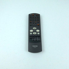 Toshiba SE-R0134 DVD Player Remote Control Genuine OEM Gray Black - Tested