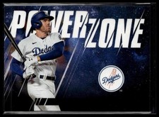2022 Stadium Club #PZ-15 Freddie Freeman Power Zone Black #/99