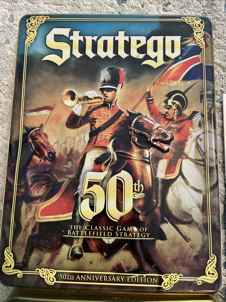 Stratego 50th Anniversary Edition Collectors Tin Box Open Box - Image 2 of 4