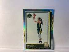 2025 Donruss WNBA Nika Muhl #81 Holo Storm NM