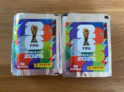 Panini FIFA WM World Cup 2026 Fußball Sticker - 50 Tüten