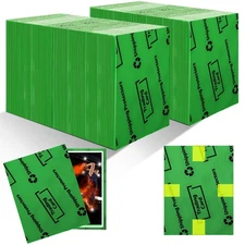 200 Pack Trading Card Shipping Protector, AHIER 3.5'' x 4.5'' Plastic Trading...