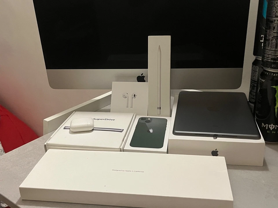 Computer marca Apple i Mac OS X colore grigio condizione usato ma funzionante - Immagine 2 di 2