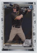 2020 Bowman Draft Chrome Robert Hassell III (Brown Jersey) #BD-39 07b3