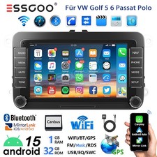 Carplay Für VW GOLF 5 6 Plus Touran Caddy T5 Android 15 Autoradio GPS NAVI 1+32G