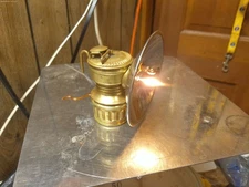 Working guy's dropper Miner's Carbide Lamp apocalyptic caving camping hunting 14