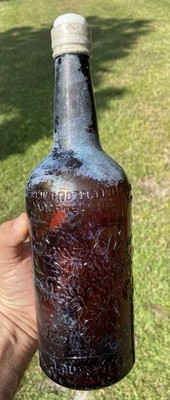 Vintage 1914 + FOUR ROSES PAUL JONES CO. Louisville Bourbon Bottle