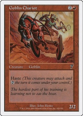 NM - Goblin Chariot 7ED - 185 7th Edition