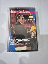 Jerry Lee Lewis At His Best Rock N Roll Music Cassette 1L20