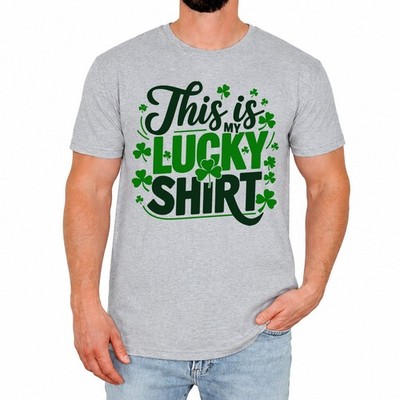 This Is My Lucky Shirt Herren T-Shirt lustig irisch Retro Neuheit Urlaub...