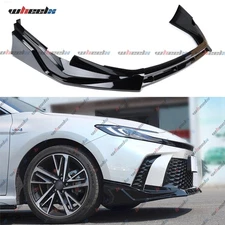 Fits 2025-2026 Toyota Camry SE XSE Front Bumper Lip Spoiler Splitter Gloss Black