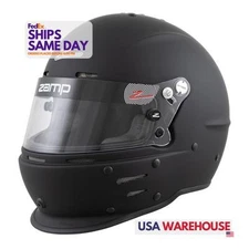 Zamp ZAMH76403FM Snell SA2020 Medium Flat Black Helmet Performance Racing Parts