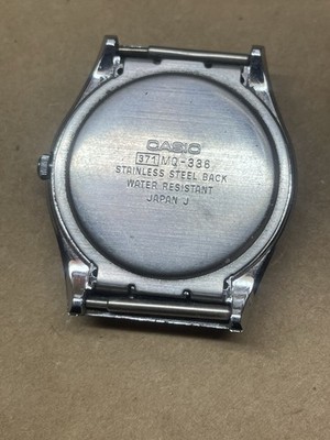 CASIO MQ-336 Quartz White Dial Stainless Steel Watch for sale 