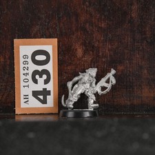 Vintage Necromunda 40k Ratskin Gang 'Ratskin with Autogun & Pick' Metal