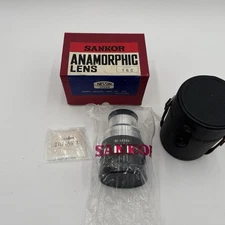 Sankor Anamorphic Lens 16C w/ Box, Case, Caps & Bag Japan Vintage Cinema Optics