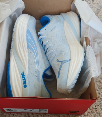 Puma Magnify Nitro 2 Women's running shoes sz 6.5 NIB blue/white training shoes