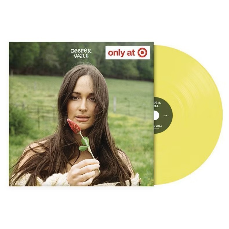 KACEY MUSGRAVES DEEPER WELL/TOO GOOD TO BE YELLOW TINY VINYL 4” TARGET EXCLUSIVE