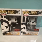 Funko Pop! Games Bendy Ink Machine Alice #281 Boris #280 Hot Topic Exclusive