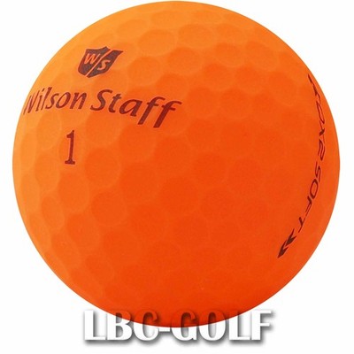 50 WILSON STAFF DX2 / DUO SOFT OPTIX ORANGE GOLFBÄLLE AAAAA LAKEBALLS MATT