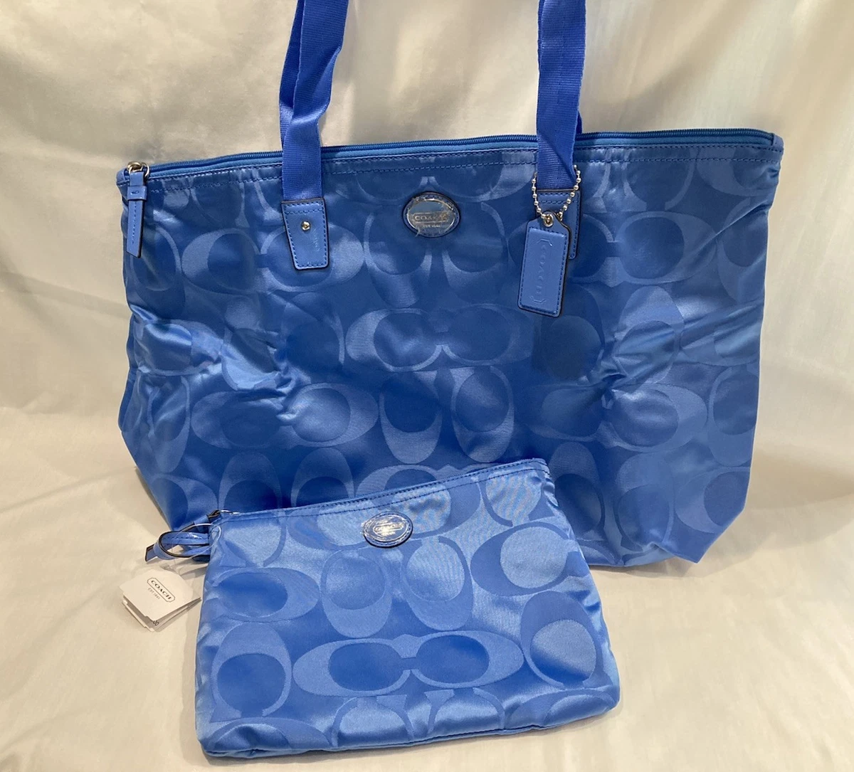 Coach Weekender Nylon Exterior Tote Bags & Handbags for Women for