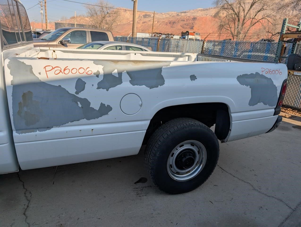 Wheel 16x6-1/2 Steel Lug 8 Slot Painted Fits 98-03 DODGE 1500 VAN 633369 thumbnail 5