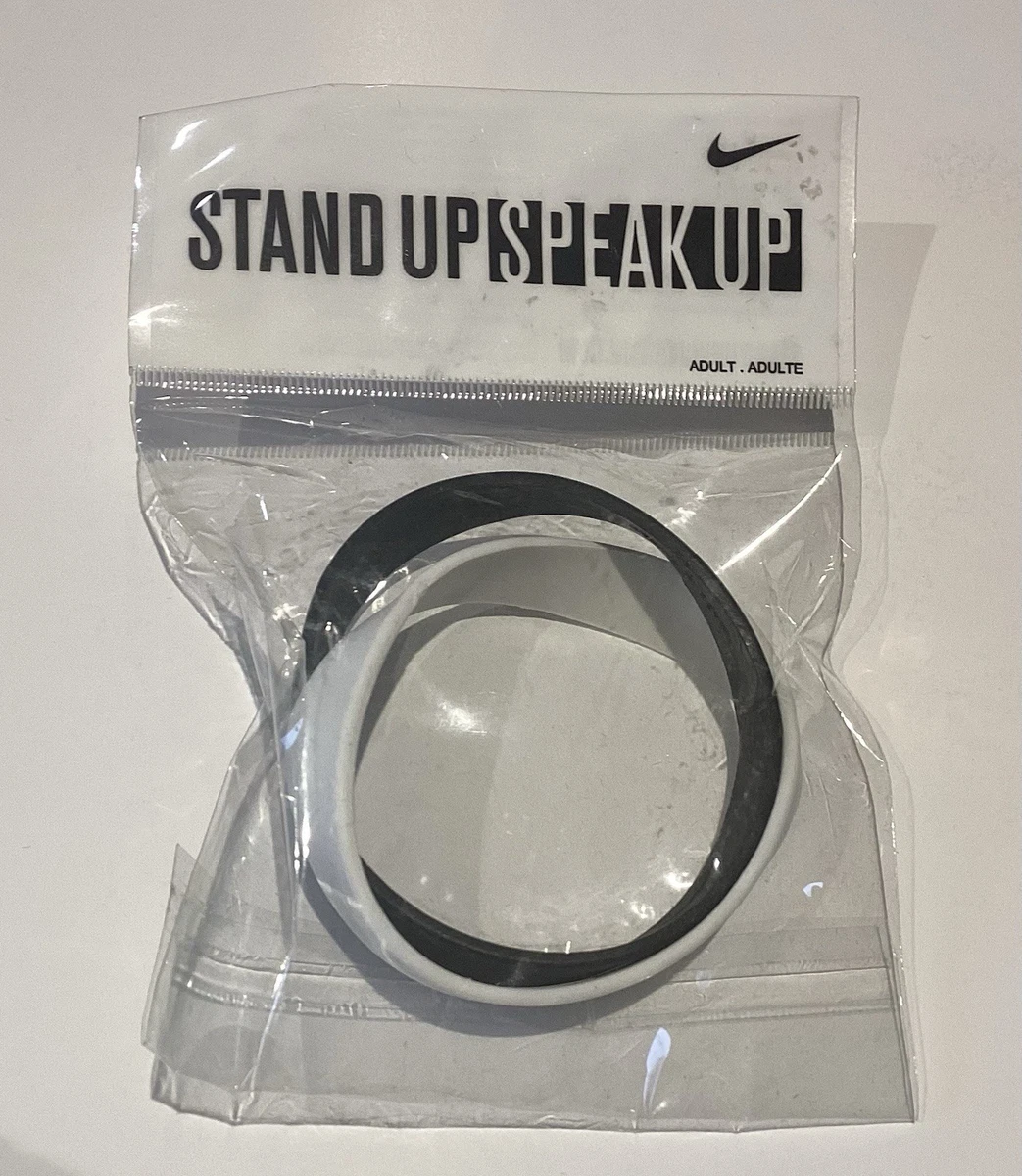 Stand Up Speak Up Wristband for sale | eBay